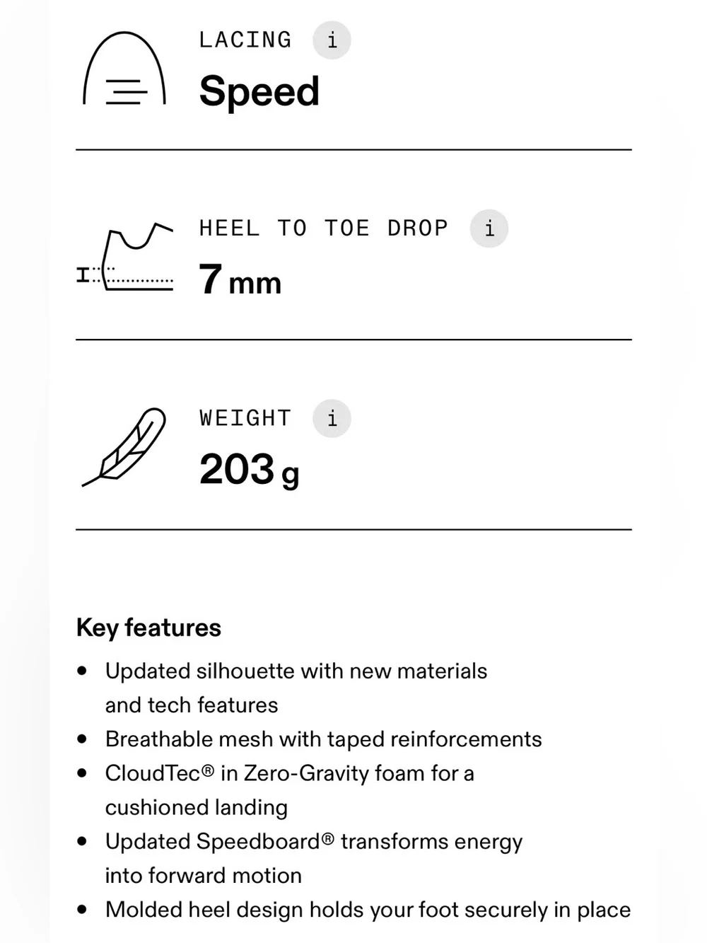 On Running Cloudrunner Athletic Shoes in Light Gray and White - Picture 15 of 15
